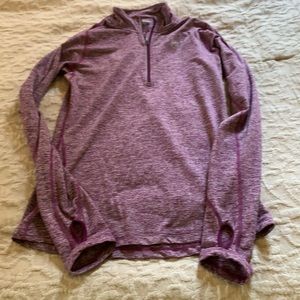 Women’s Nike 1/4 zip dri fit running top